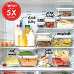 Fresh & save Glass Airtight Food Storage Container, Meal Prep Container - Large
