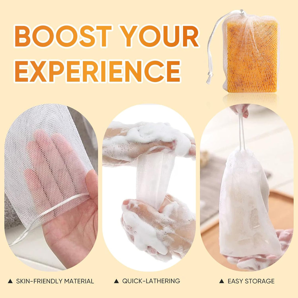 5 Pack Turmeric Kojic Acid Soap Bars(80G) - Infused with Retinol, Hydrolyzed Collagen, Vitamin E & Shea Butter, Gentle Care for Face, Body & Underarms, SLS Free, Suitable for Oily & Dry Skin