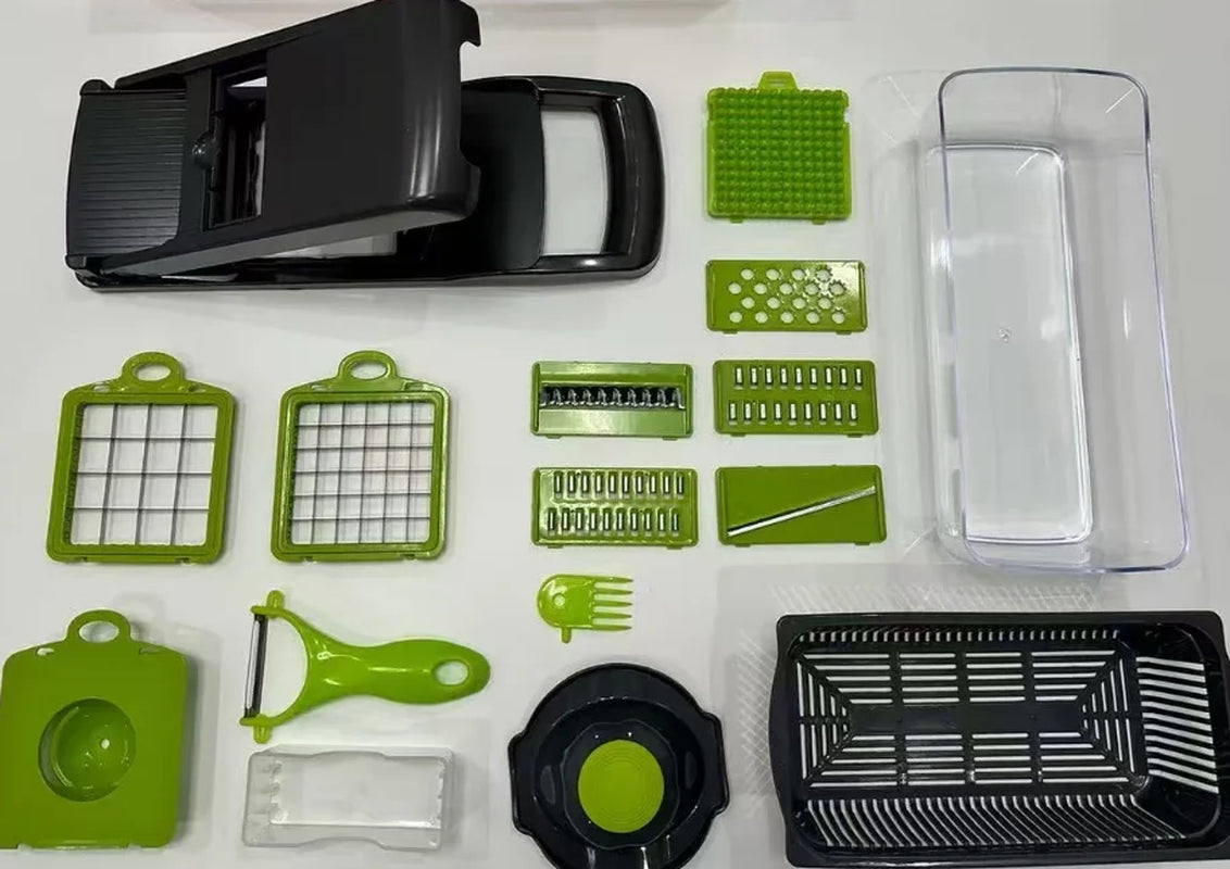 Vegetable Cutter Multifunctional Slicer Fruit Potato Peeler Carrot Grater Kitchen Accessories Basket Vegetable Slicer