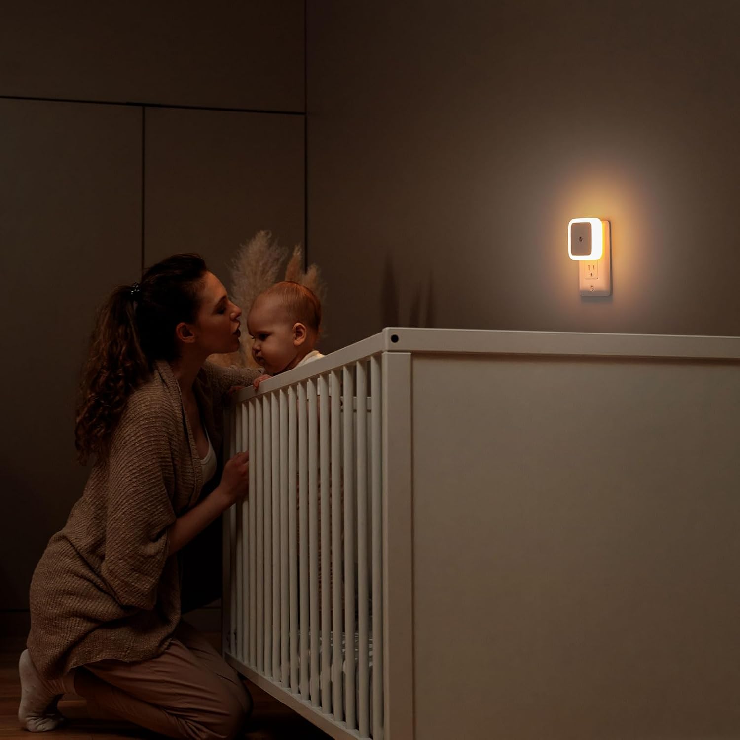 Night Light, Night Lights Plug into Wall 8-Pack, Nightlight Plug in Night Light, Dusk to Dawn Night Lamp Led (Warm White)
