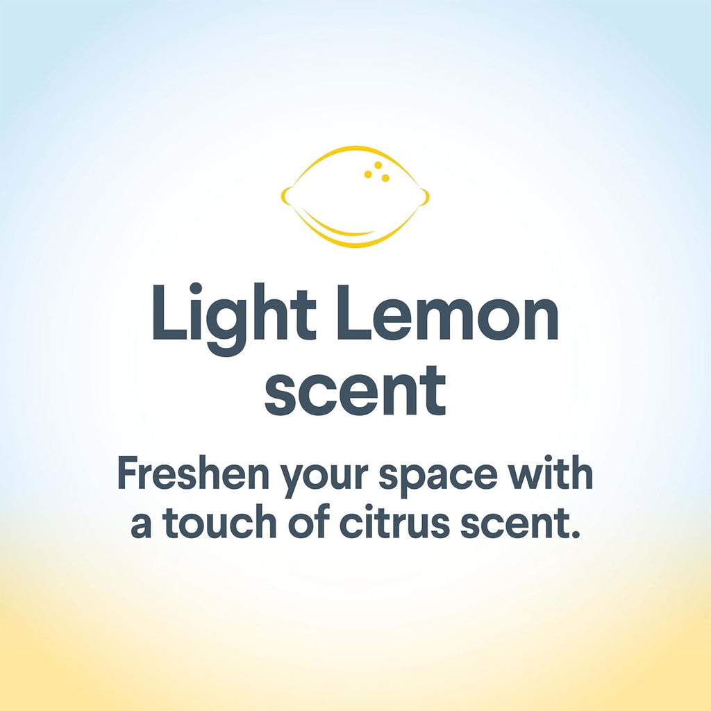 Free & Clear Cleaning Wipes, Light Lemon Scent, 75 Count, Pack of 3 (Pack May Vary)