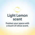 Free & Clear Cleaning Wipes, Light Lemon Scent, 75 Count, Pack of 3 (Pack May Vary)