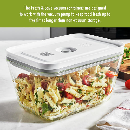 Fresh & save Glass Airtight Food Storage Container, Meal Prep Container - Large