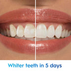 3D White Advanced, Teeth Whitening Toothpaste for Adults, 3.7 Oz, 4 Pack, Cavity Protection Fluoride Toothpaste, Strengthens Enamel, Travel Size Toiletries